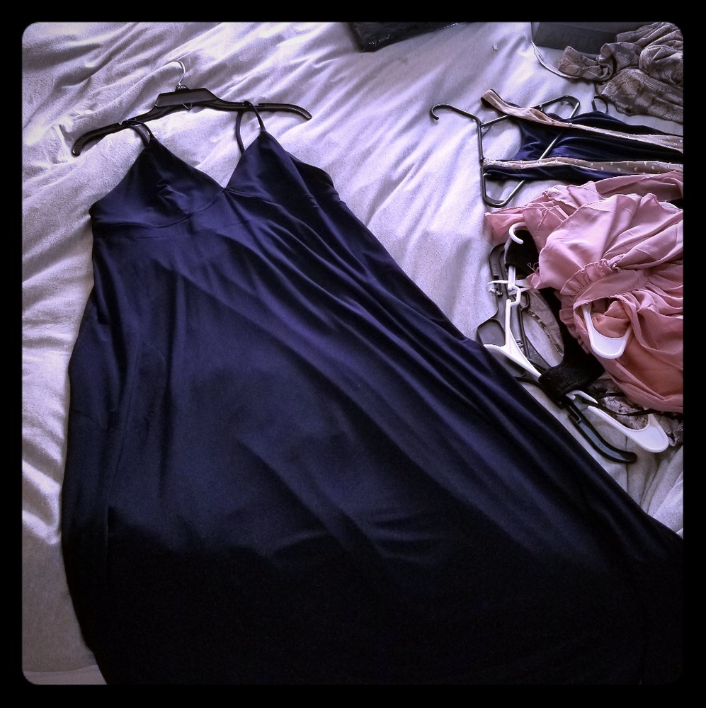 NORMAKAMALI blue dress